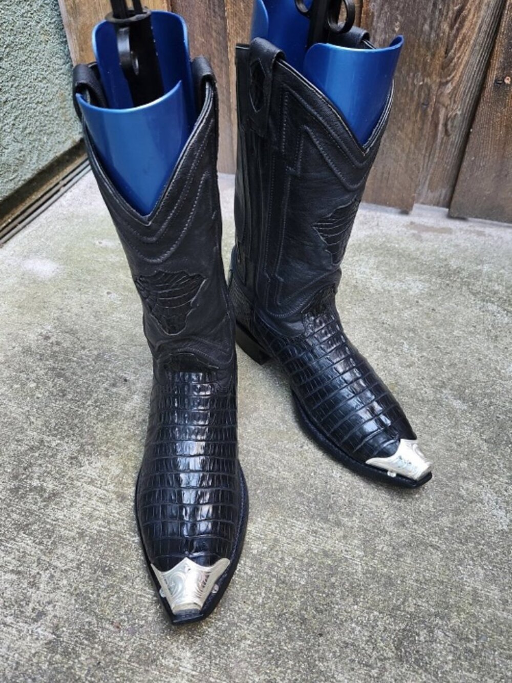 YEEHAW COWBOY Mens Exotic Cowboy Boots  12D